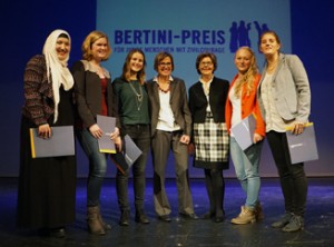 Rumeysa, Julia, Lefke, Hannelore Fielitz, Gabriele Kroch, Wilma und Nele